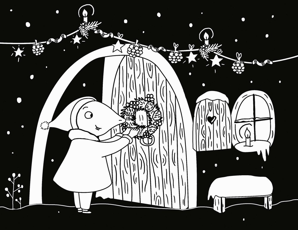 Ma Pochette D'artiste - Mes Coloriages Velours Petite Taupe