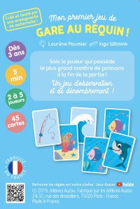 Jeux De Cartes - Mon Premier Jeu De Gare Au Requin !