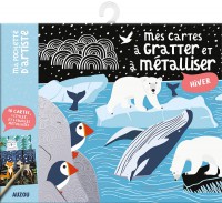 MES CARTES À GRATTER ET À METALLISER HIVER