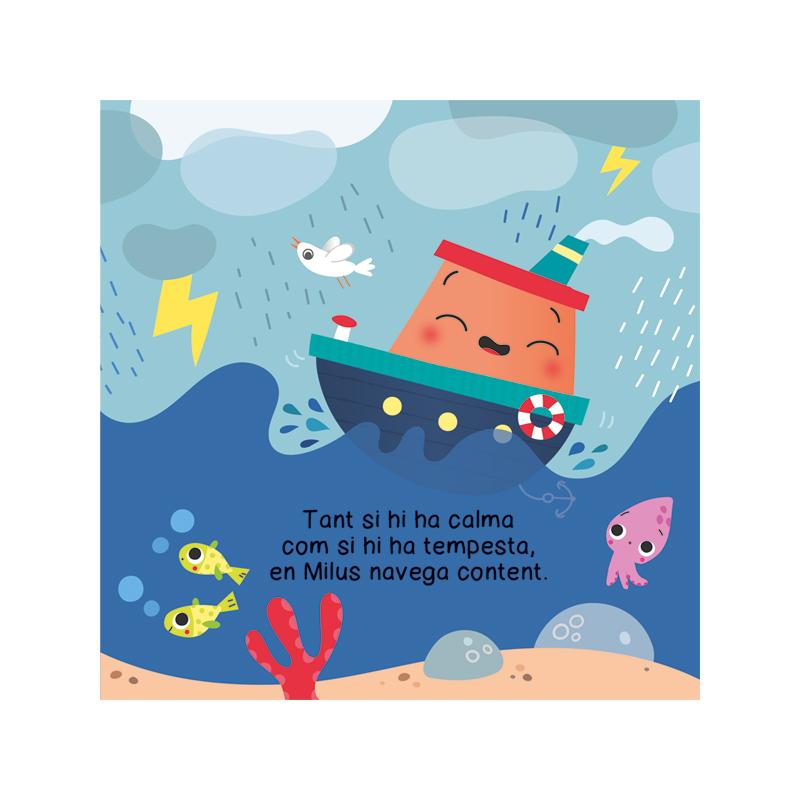 Llibre De Bany. En Milus Solca Els Mars