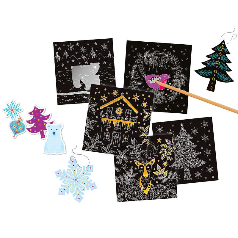 Estuche Para Rascar: Invierno Mágico