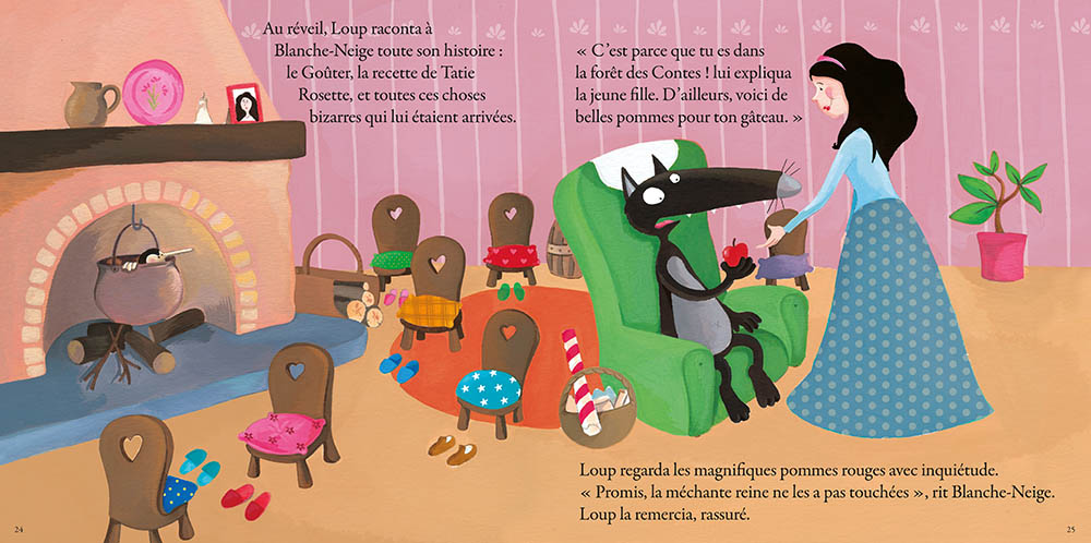 Le Loup Qui Découvrait Le Pays Des Contes