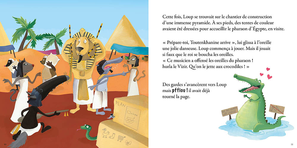 Le Loup Qui Voyageait Dans Le Temps