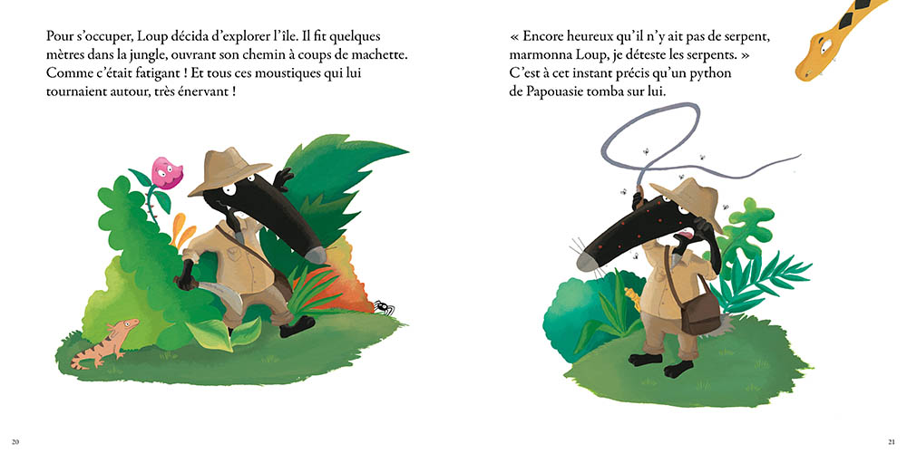 Le Loup Qui Fêtait Son Anniversaire