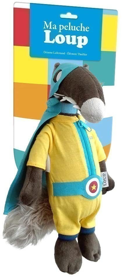 Peluche Du Loup : Super Héro Unicef