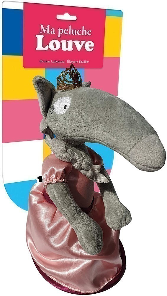 Peluche De Louve Princesse