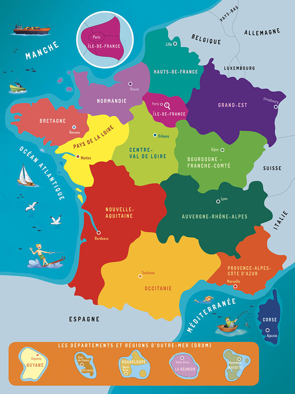 À La Découverte De La France (Ne)