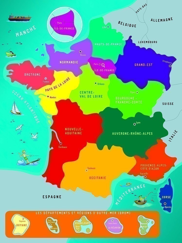 À La Découverte De La France (Ne)