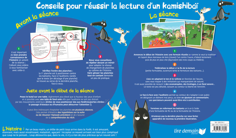 KAMISHIBAI LE LOUP QUI AVAIT UN NOUVEL AMI KAMISHIBAI LE LOUP QUI AVAIT UN NOUVEL AMI