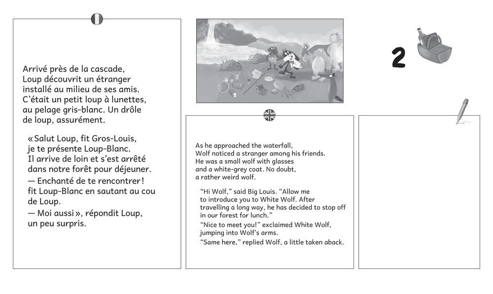 KAMISHIBAI LE LOUP QUI AVAIT UN NOUVEL AMI KAMISHIBAI LE LOUP QUI AVAIT UN NOUVEL AMI