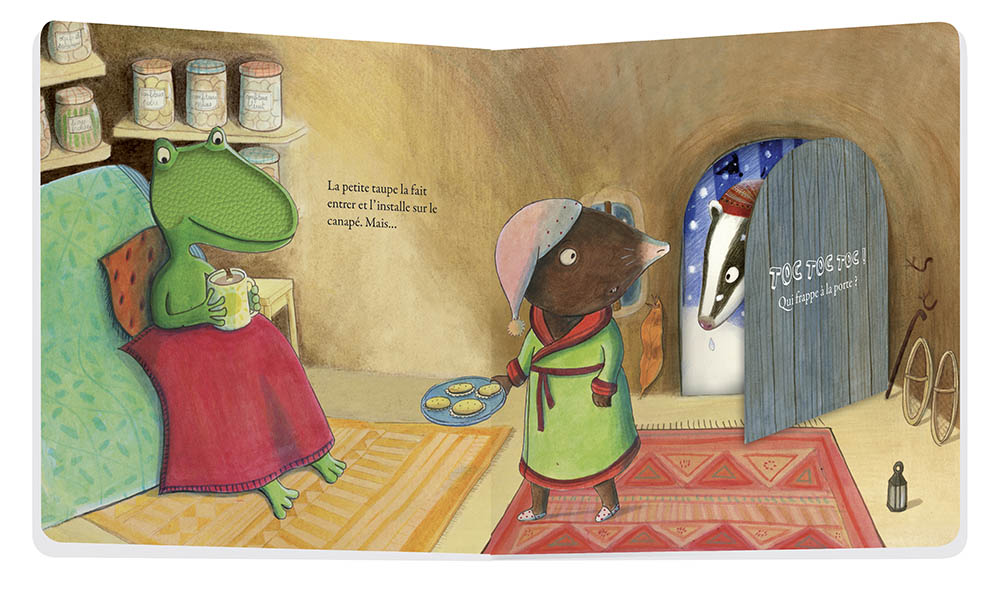 Petite Taupe, Ouvre-Moi Ta Porte - À Toucher