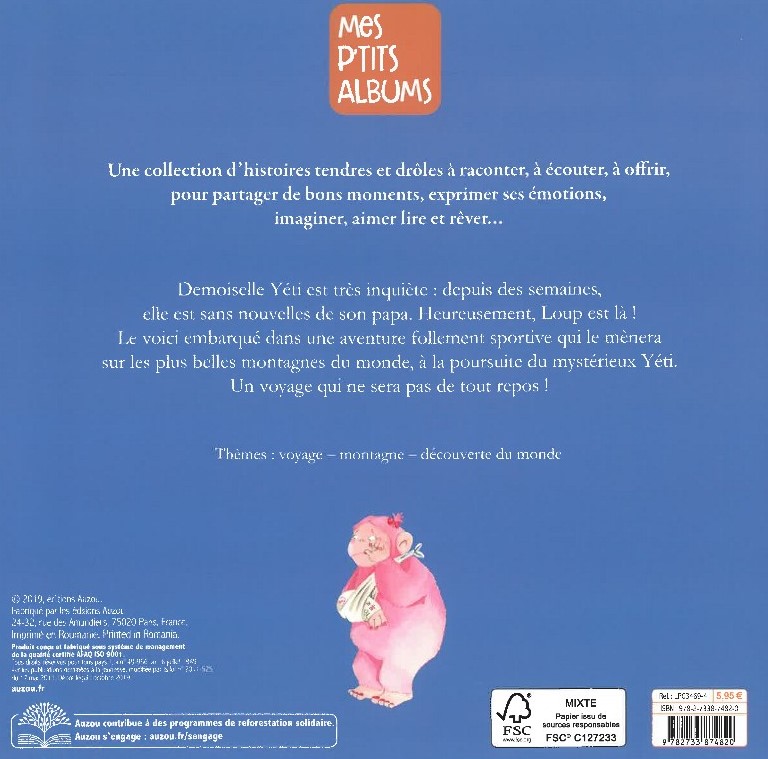 LE LOUP QUI ESCALADAIT LES MONTAGNES LE LOUP QUI ESCALADAIT LES MONTAGNES