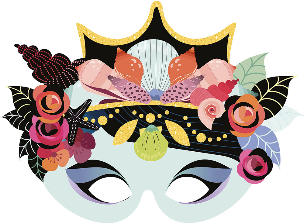 Mon Coffret D'artiste - Mes Masques À Gratter - Monde Magique Mon Coffret D'artiste - Mes Masques À Gratter - Monde Magique