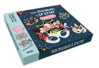 Mon coffret d'artiste - Mes masques à gratter - Monde magique