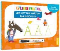 P'tit loup - les lettres baton majuscules