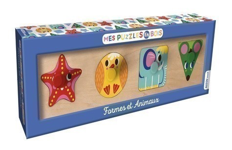Formes Et Animaux - Mes Puzzles En Bois