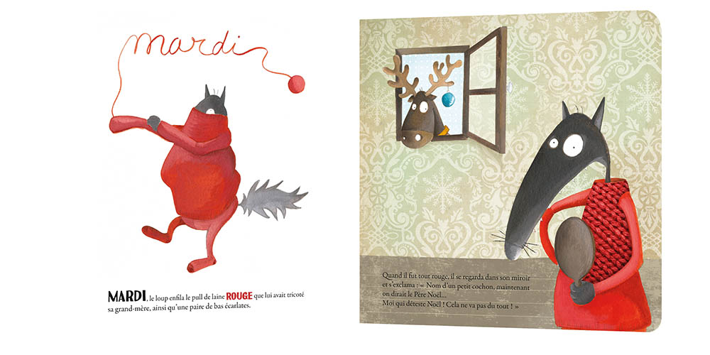 LE LOUP QUI VOULAIT CHANGER DE COULEUR A TOUCHER (NE)