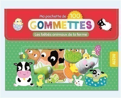 Ma Pochette De 100 Gommettes - Les Bébés Animaux De La Ferme Ma Pochette De 100 Gommettes - Les Bébés Animaux De La Ferme