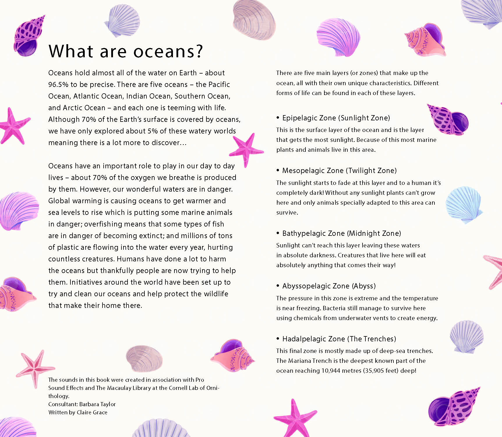 LE MONDE DES OCEANS