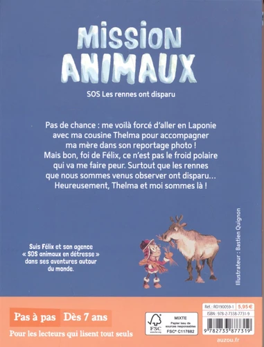 MISSION ANIMAUX T2 (SOS LES RENNES ONT DISPARU)