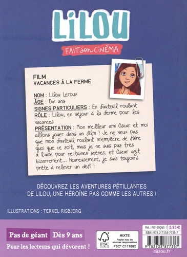 Lilou - Tome 2 Lilou Fait Son Cinema