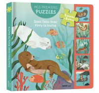 Mes premiers puzzles - Sous l'eau avec kimy la loutre