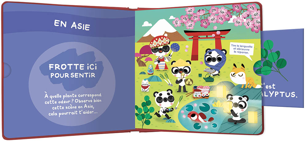 Mon Livre Des Odeurs Et Des Couleurs - Mon Cherche Et Trouve Des Odeurs - Autour Du Monde