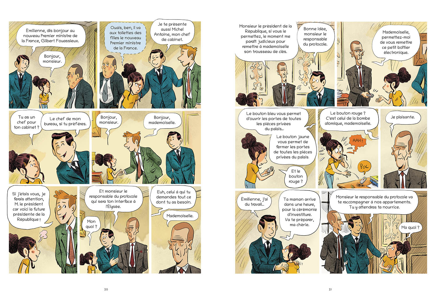 La Fille Du Président - Tome 1 - Premier Tour La Fille Du Président - Tome 1 - Premier Tour