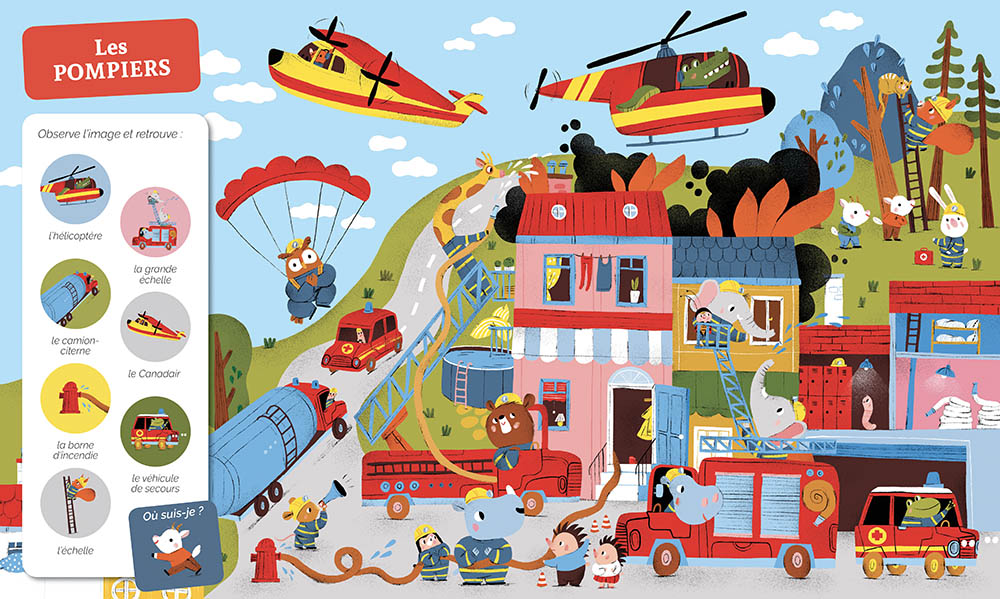 CHERCHE ET TROUVE DES TOUT-PETITS-LES VEHICULES