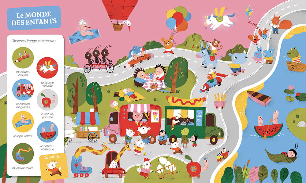 CHERCHE ET TROUVE DES TOUT-PETITS-LES VEHICULES