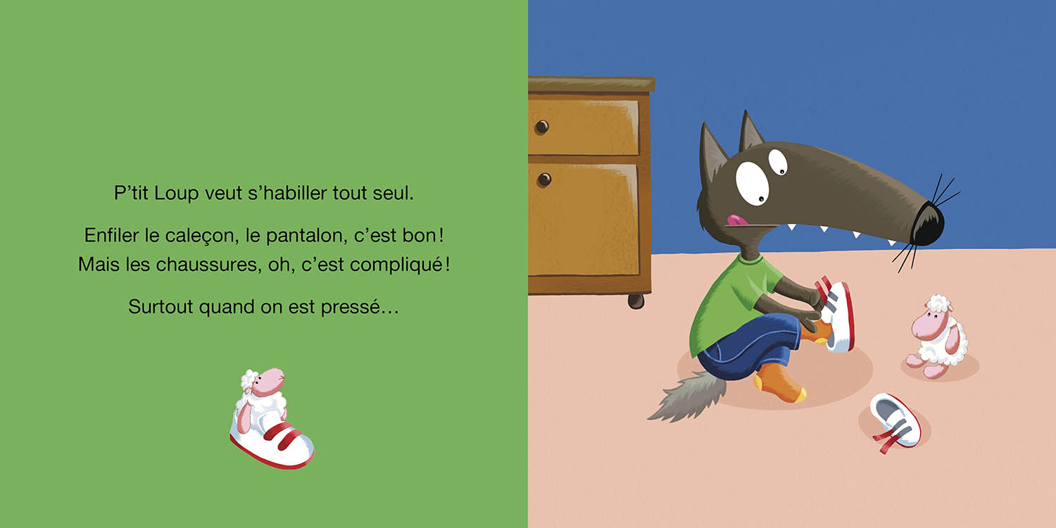 P'tit Loup Veut Tout Faire Comme Un Grand