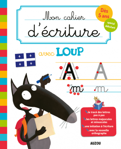 Mon Cahier D'écriture Avec Loup