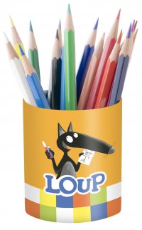 Mon pot à crayons du loup