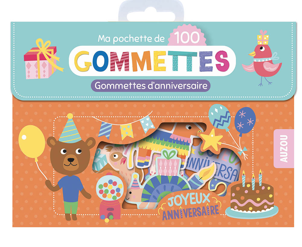 MA POCHETTE DE 100 GOMMETTES D