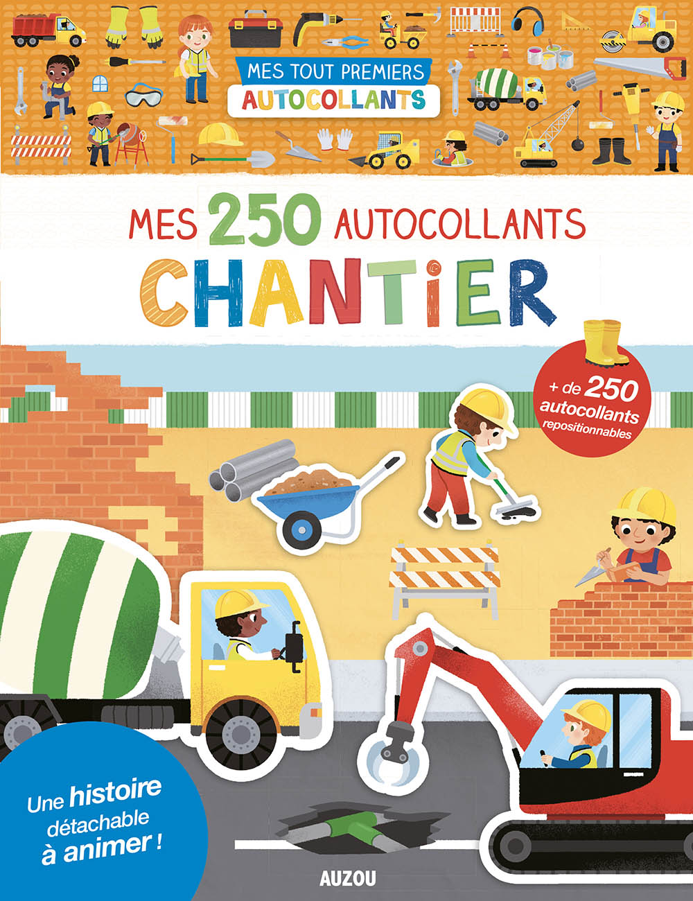 Mes 250 Autocollants Chantier