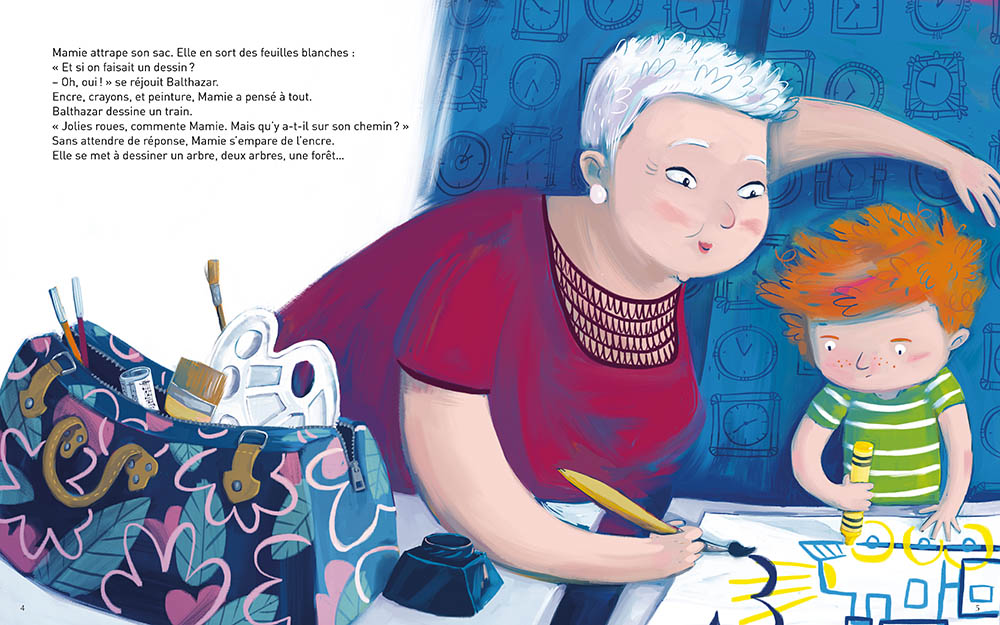 Balthazar, Mamie Et Le Train