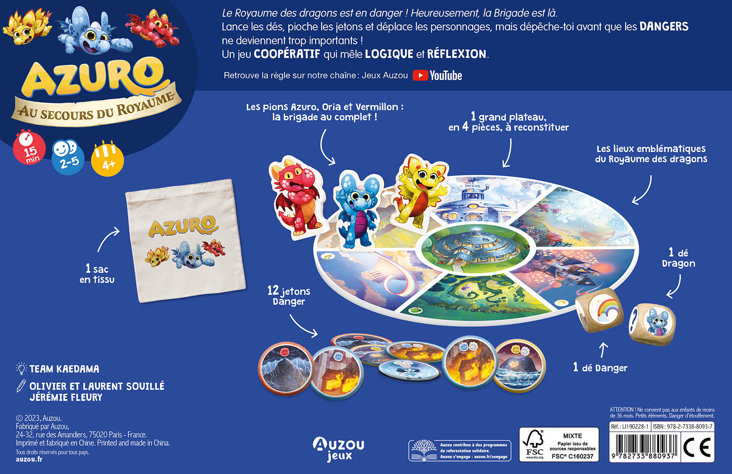 Grand Jeu Azuro - Il Faut Sauver Le Royaume !