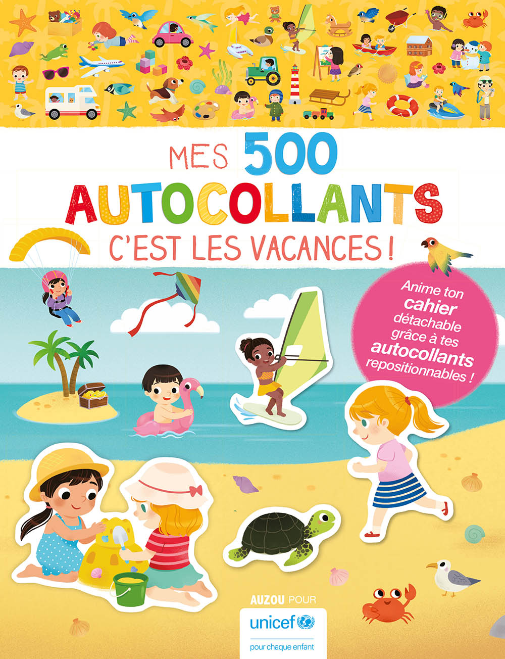 Mes 500 Autocollants - C'est Les Vacances !