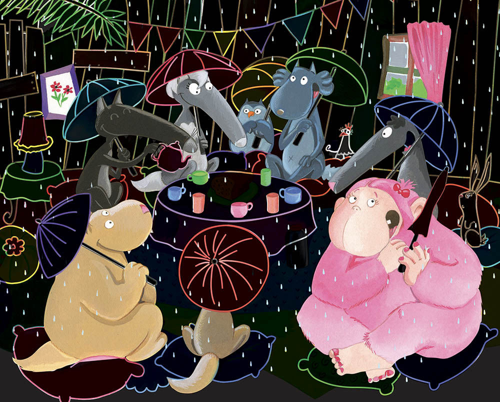 LOUP : MES CARTES A GRATTER
