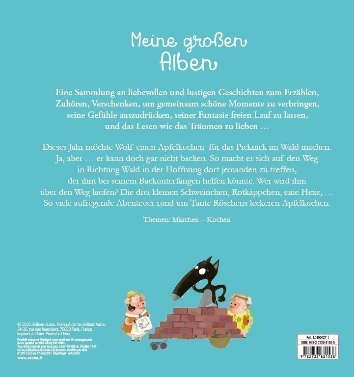 DER WOLF, DER DIE MARCHENWELT ENTDECKTE (+ CD AUDIO)