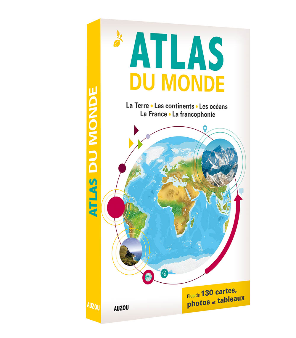 Coffret Dictionnaire Encyclopédique Auzou Et Atlas Du Monde – Ed. 2020
