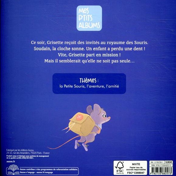 Grisette, La Petite Souris Part En Mission