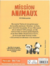 MISSION ANIMAUX T3 (SOS BEBES PANDAS)