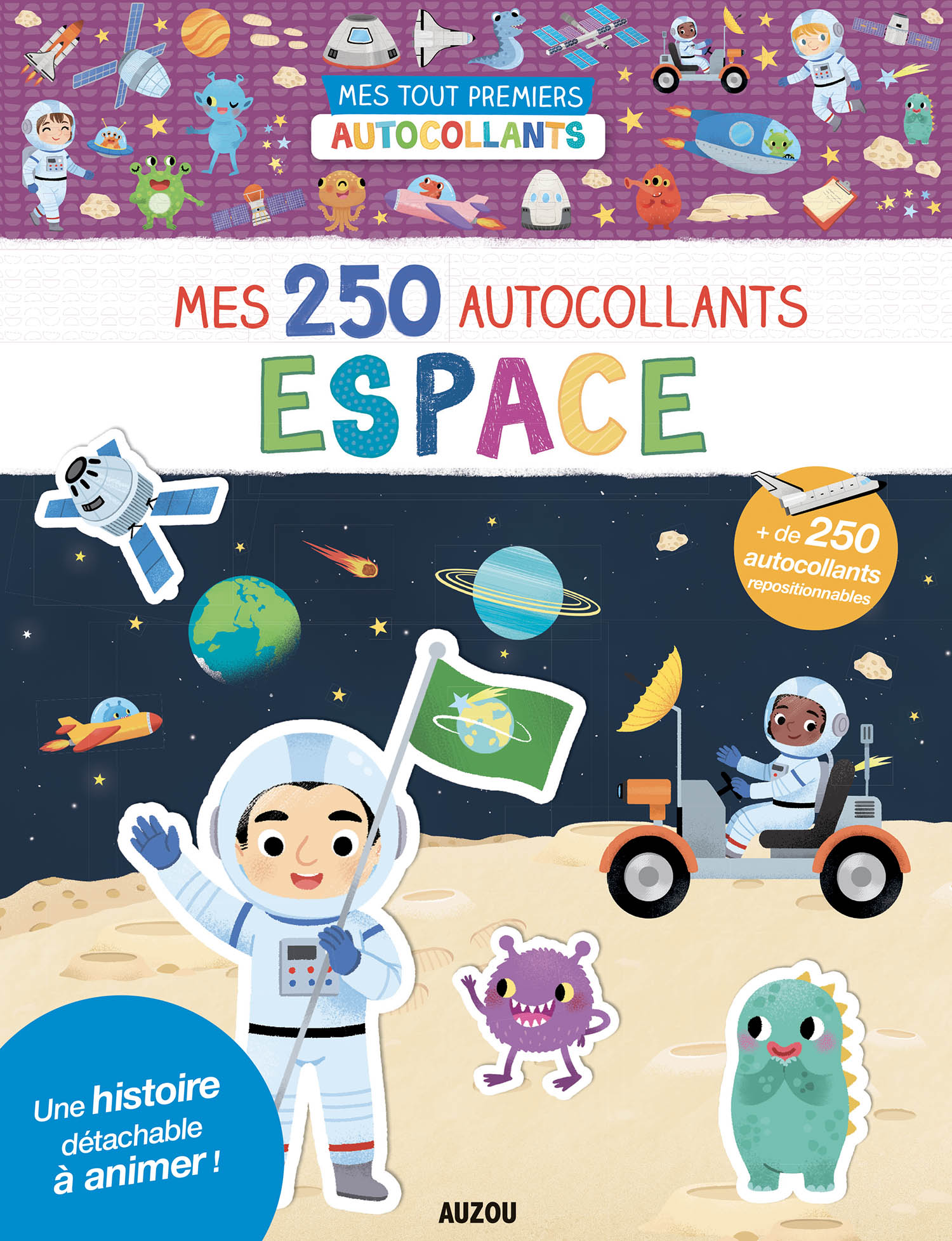 Mes 250 autocollants Espace