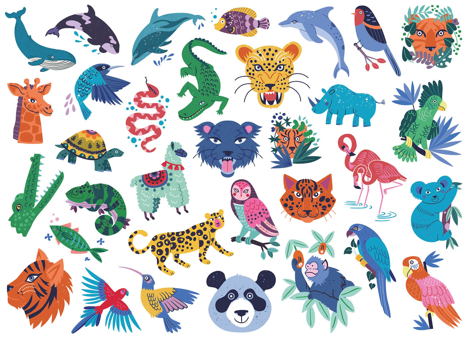 Mes P'tits Tattoos - Animaux