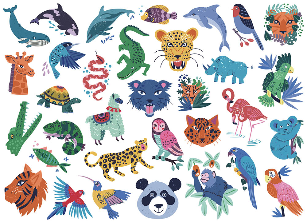 Mes P'tits Tattoos - Animaux