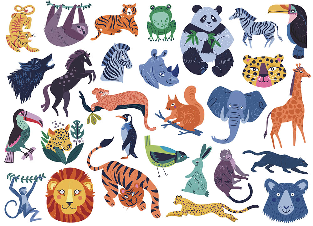 Mes P'tits Tattoos - Animaux