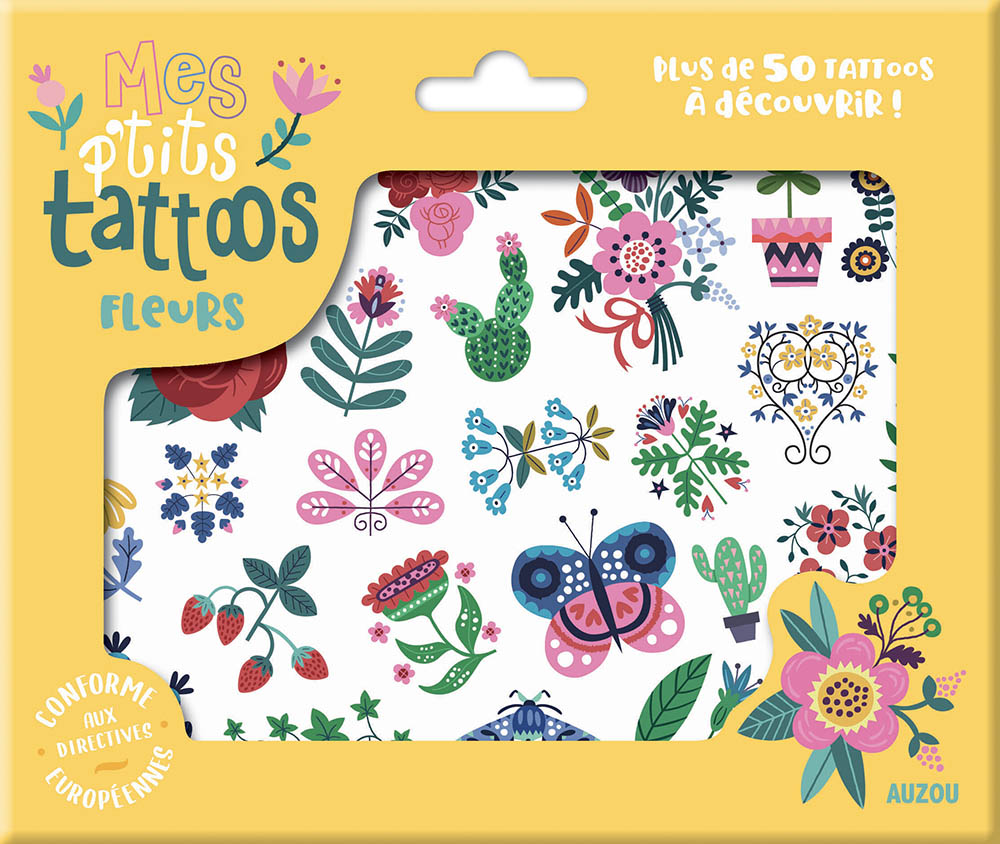 Mes P'tits Tattoos - Fleurs
