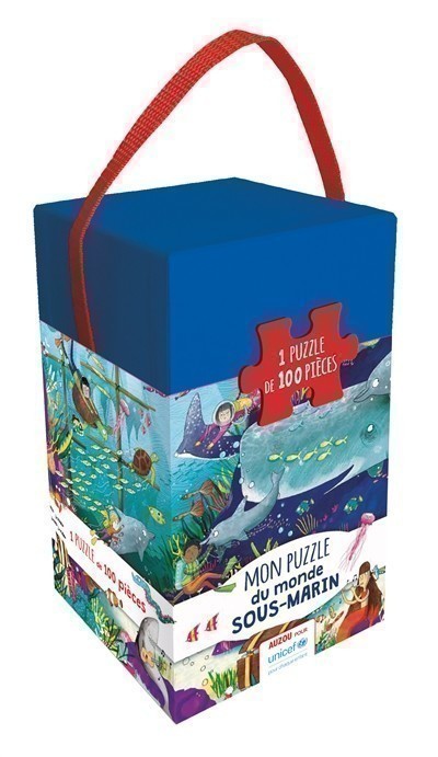 Mon Puzzle Du Monde Sous-Marin (100 Pièces)