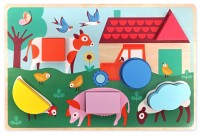 Mon puzzle forme - la ferme